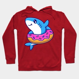 Tim the Donut Shark Hoodie